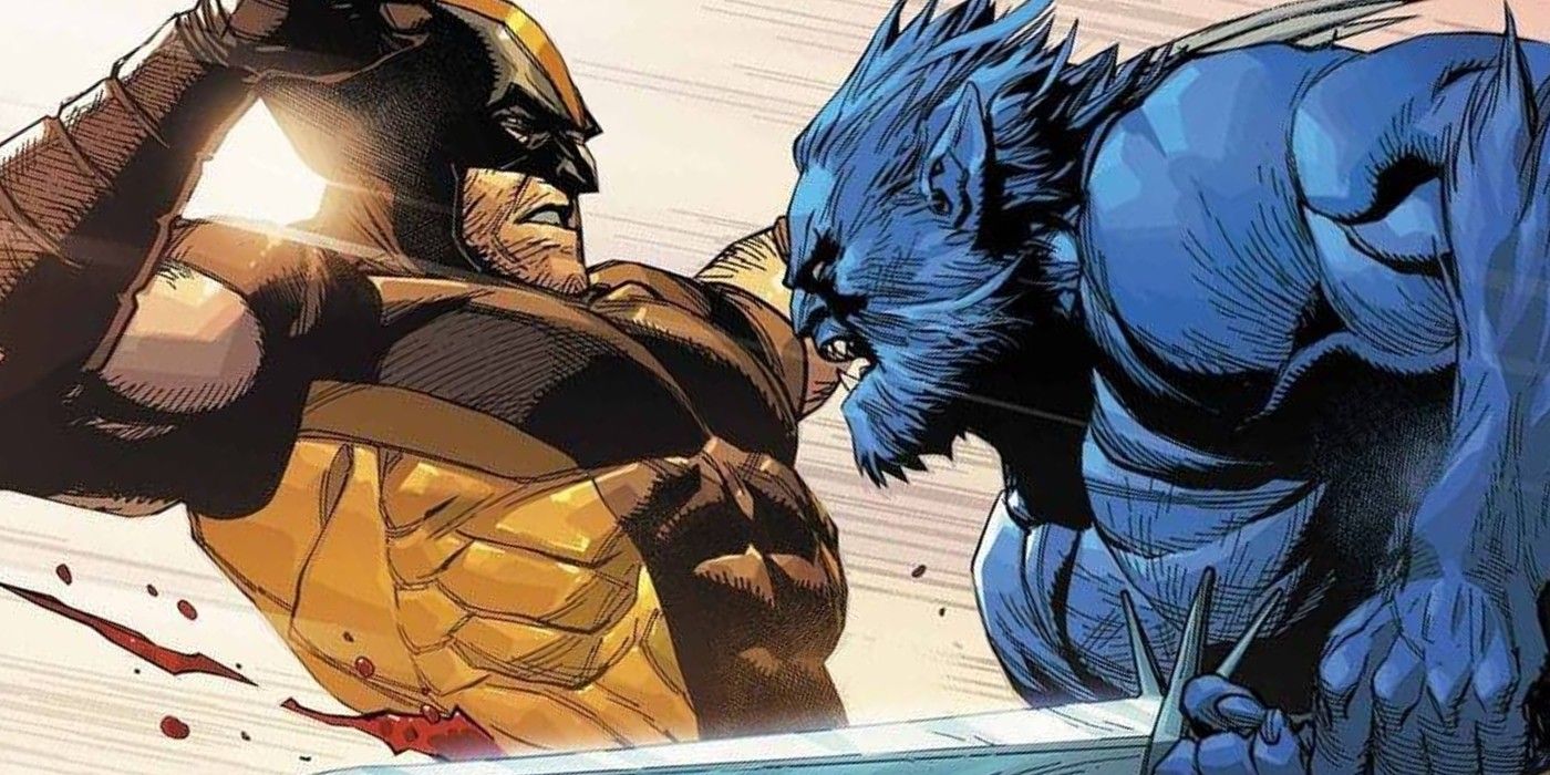 X-MEN WOLVERINE VS BESTA