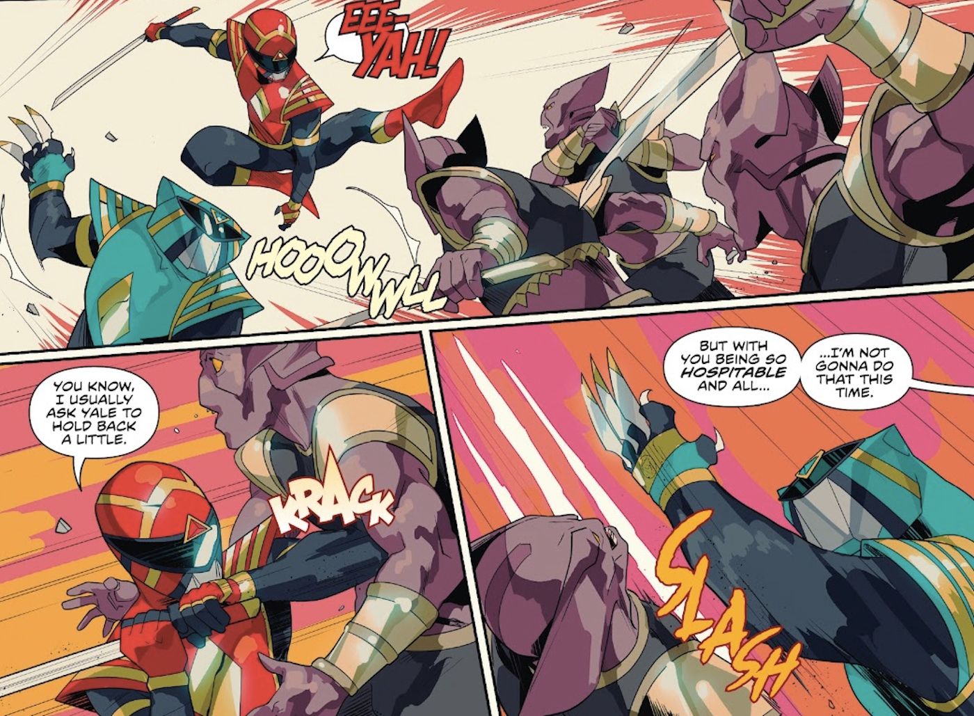 Yale in Power Rangers 18