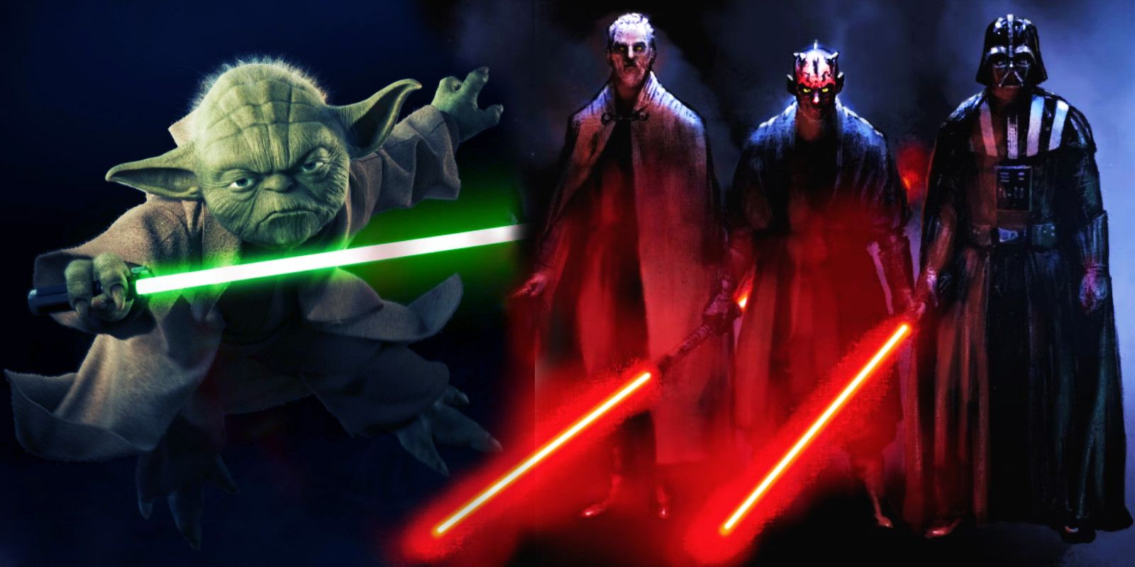 Yoda and the Sith 