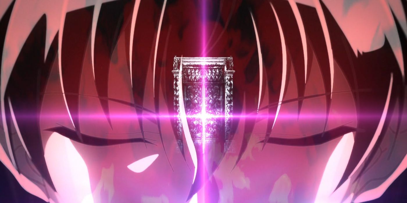 Yogiri Takatou attacks dragon in My Instant Death Ability Is So Overpowered