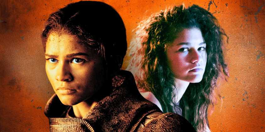 Zendaya in Dune and Euphoria