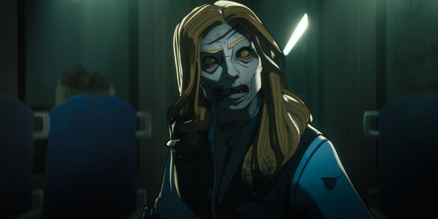 Zombie Sharon Carter looking confused in What If...? season 1