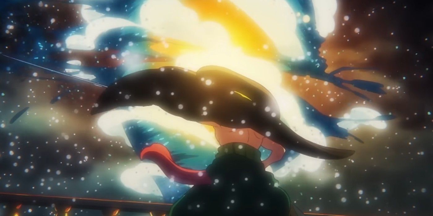 Zoro cuts a warm eddy in One Piece
