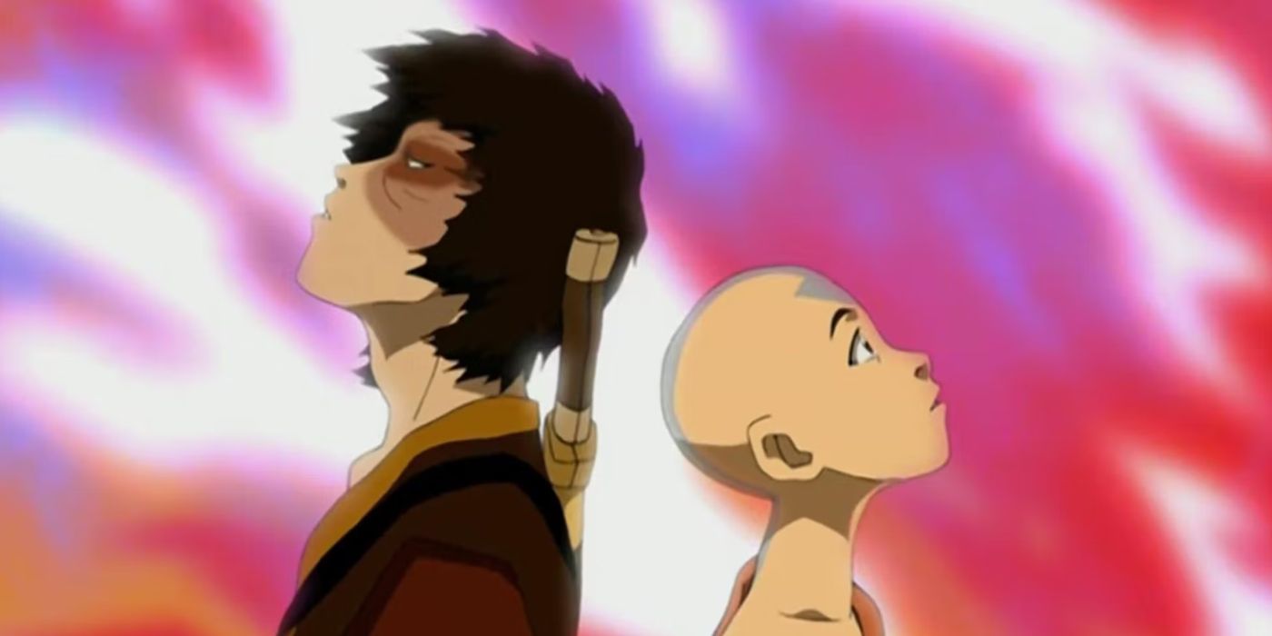 Zuko and Aang learn the Dragon Dance in Avatar The Last Airbender