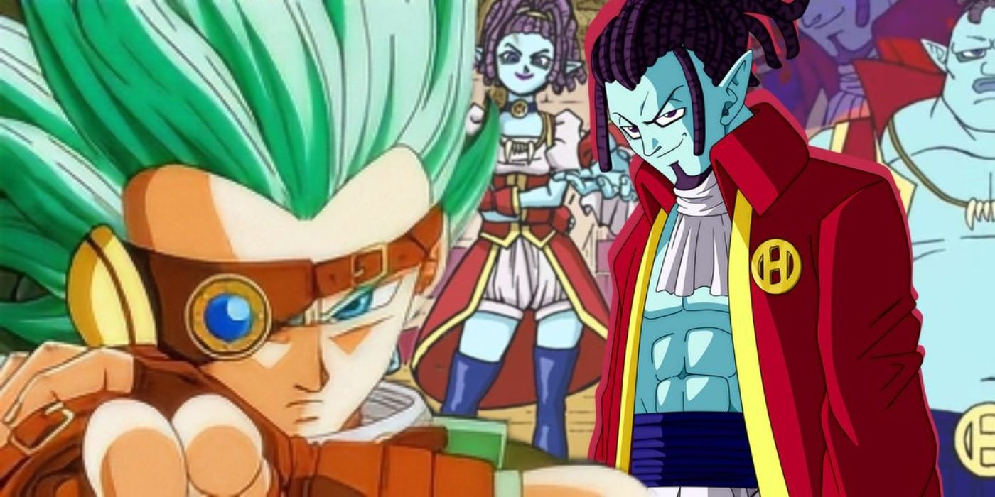 Dragon Ball Super's Granolah and the Heeters.