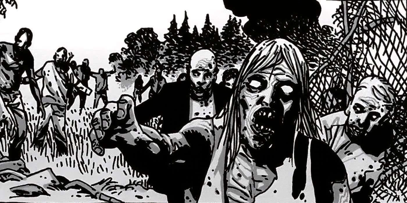 Zombies from The Walking Dead.
