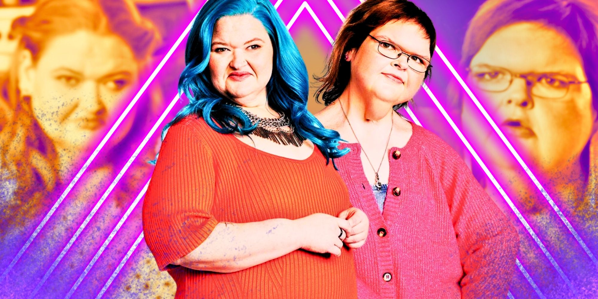 1000-Lb Sisters amy and tammy colorful montage