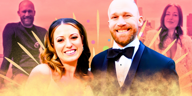 married at first sight season 15 krysten Collins and Mitch Silverstein wedding attire