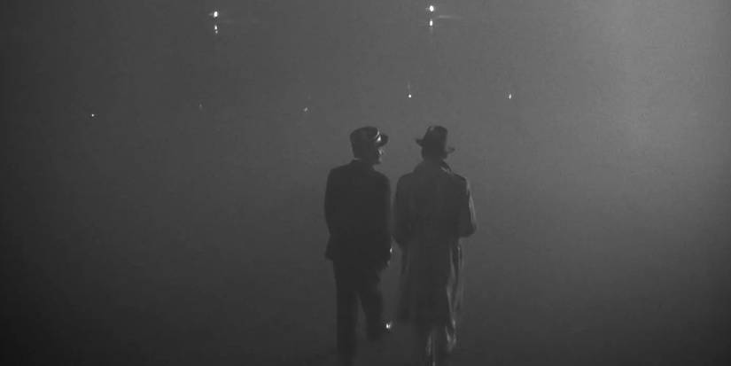Rick and Louis walking into the fog at the end of Casablanca