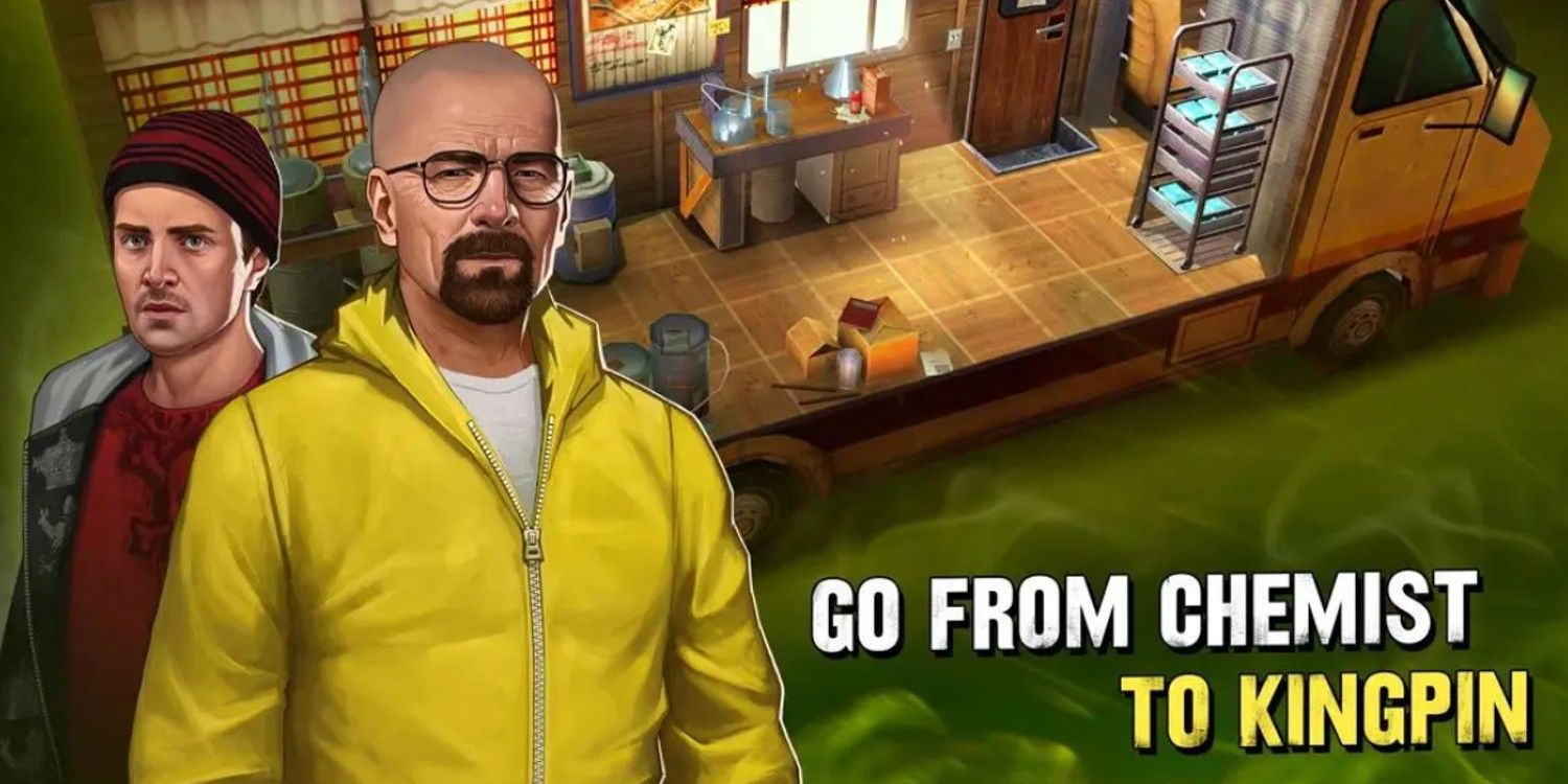 5 Bizarre Video Games That Were Adapted From TV Shows - An image from the mobile game adaptation of Breaking Bad