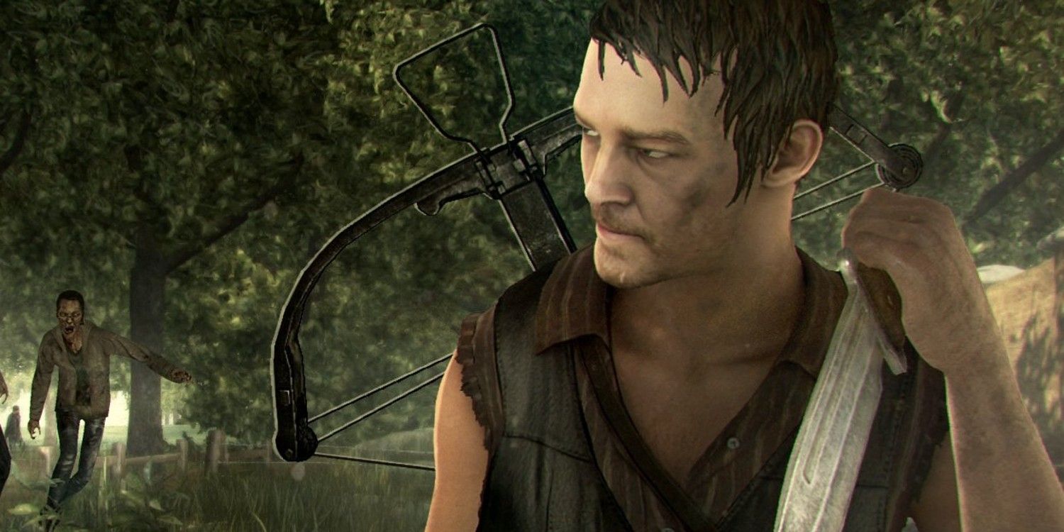 5 Bizarre Video Games That Were Adapted From TV Shows - An image from The Walking Dead Survival Instinct