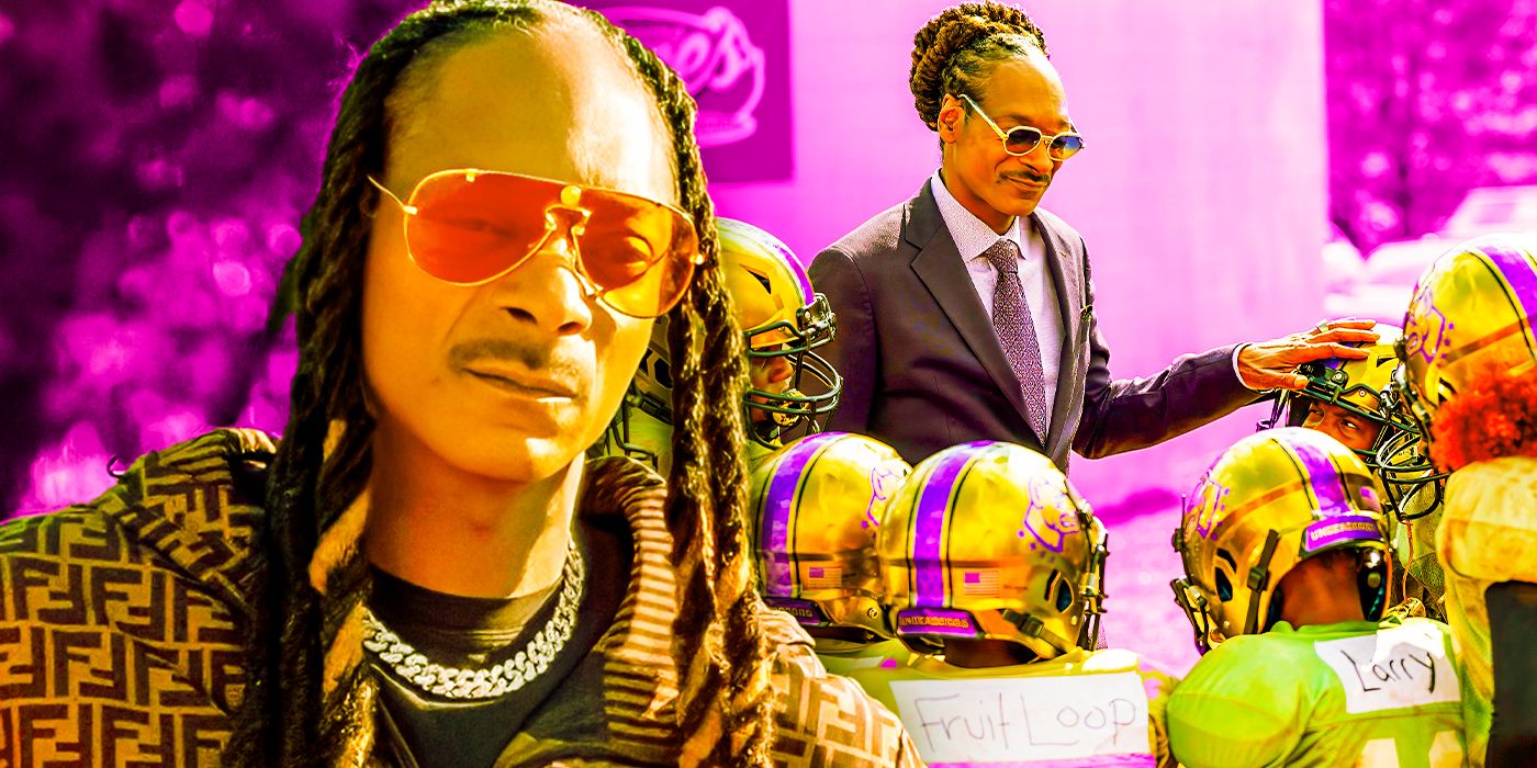 This collage shows Jaycen Jennings with the Underdoggs in the movie The Underdoggs.