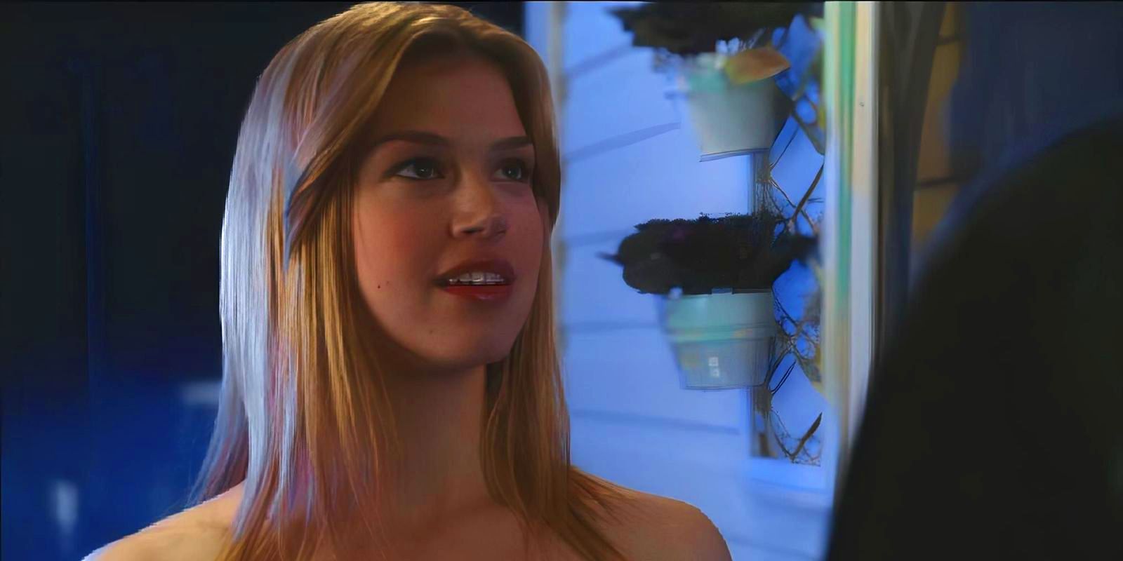 Adrianne Palicki as fake Supergirl in Smallville