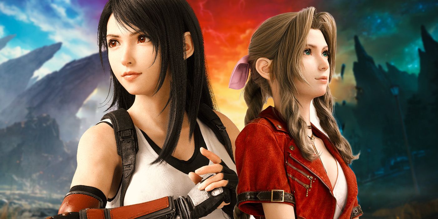 Aerith and Tifa from Final Fantasy 7 Rebirth Preview