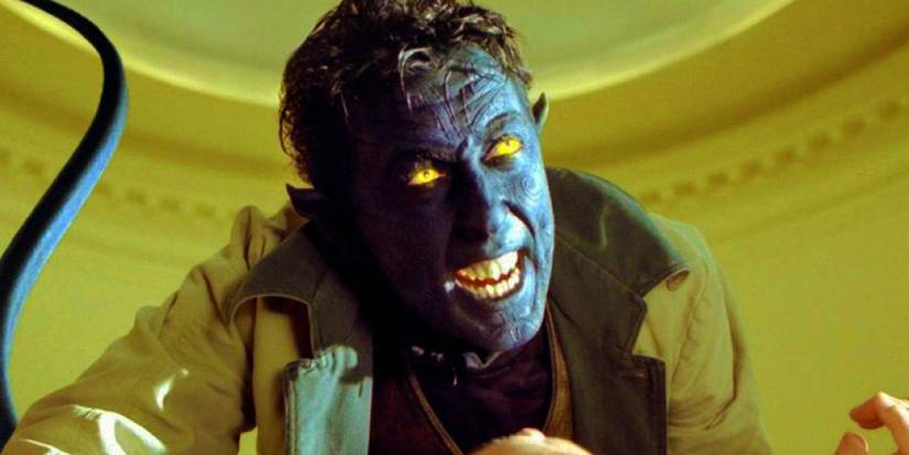 Alan Cumming's Nightcrawler in the Oval Office in X2
