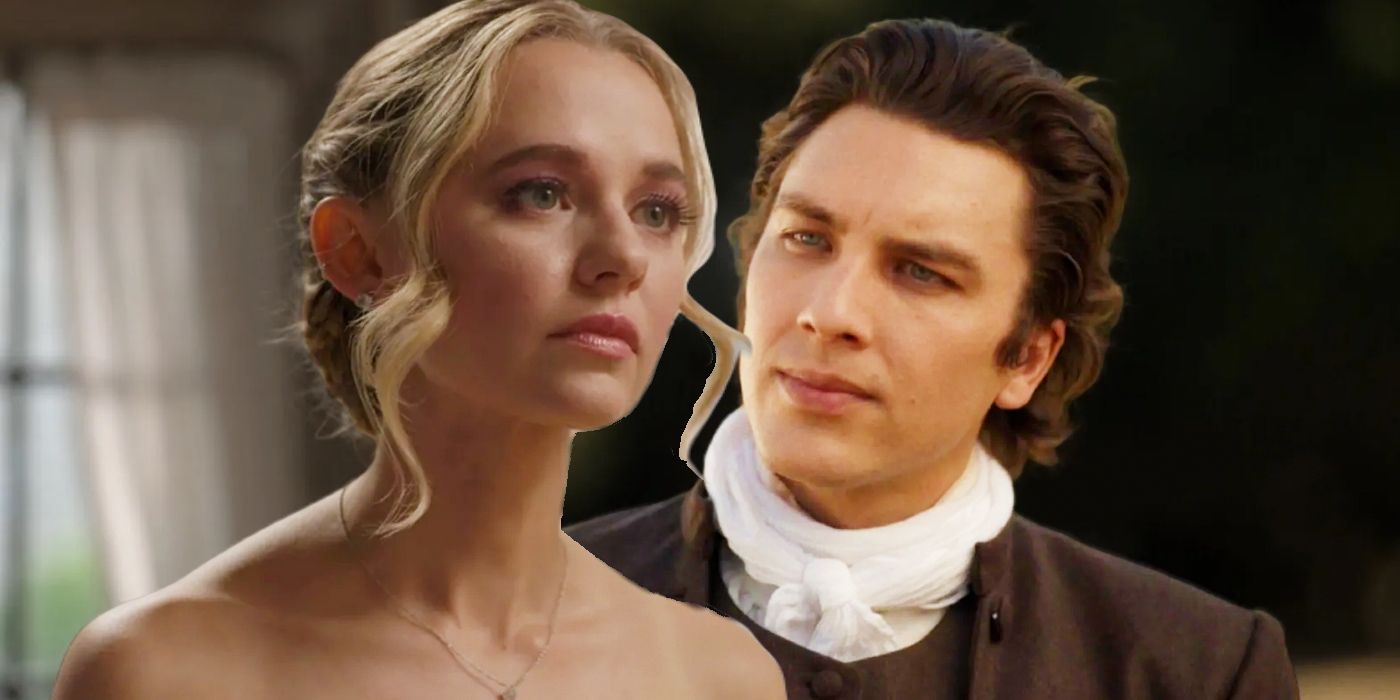 Madison Iseman as Sam looking upset and Cody Fern as Thomas looking menacing in American Horror Stories seasons 1 and 2