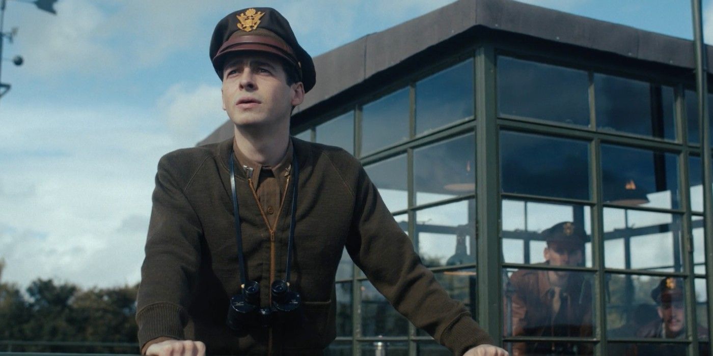 Anthony Boyle as Harry Crosby Masters of the Air episode 7