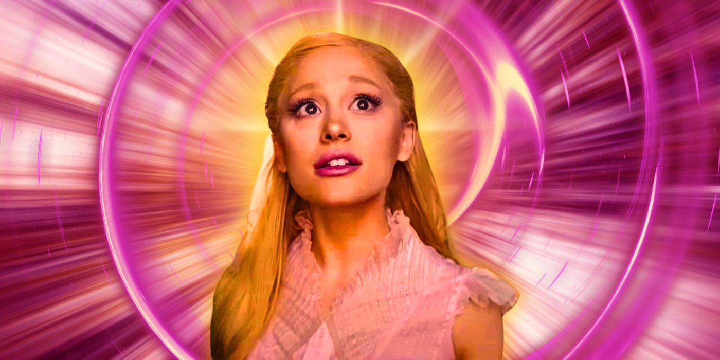 Ariana Grande as Glinda in Wicked