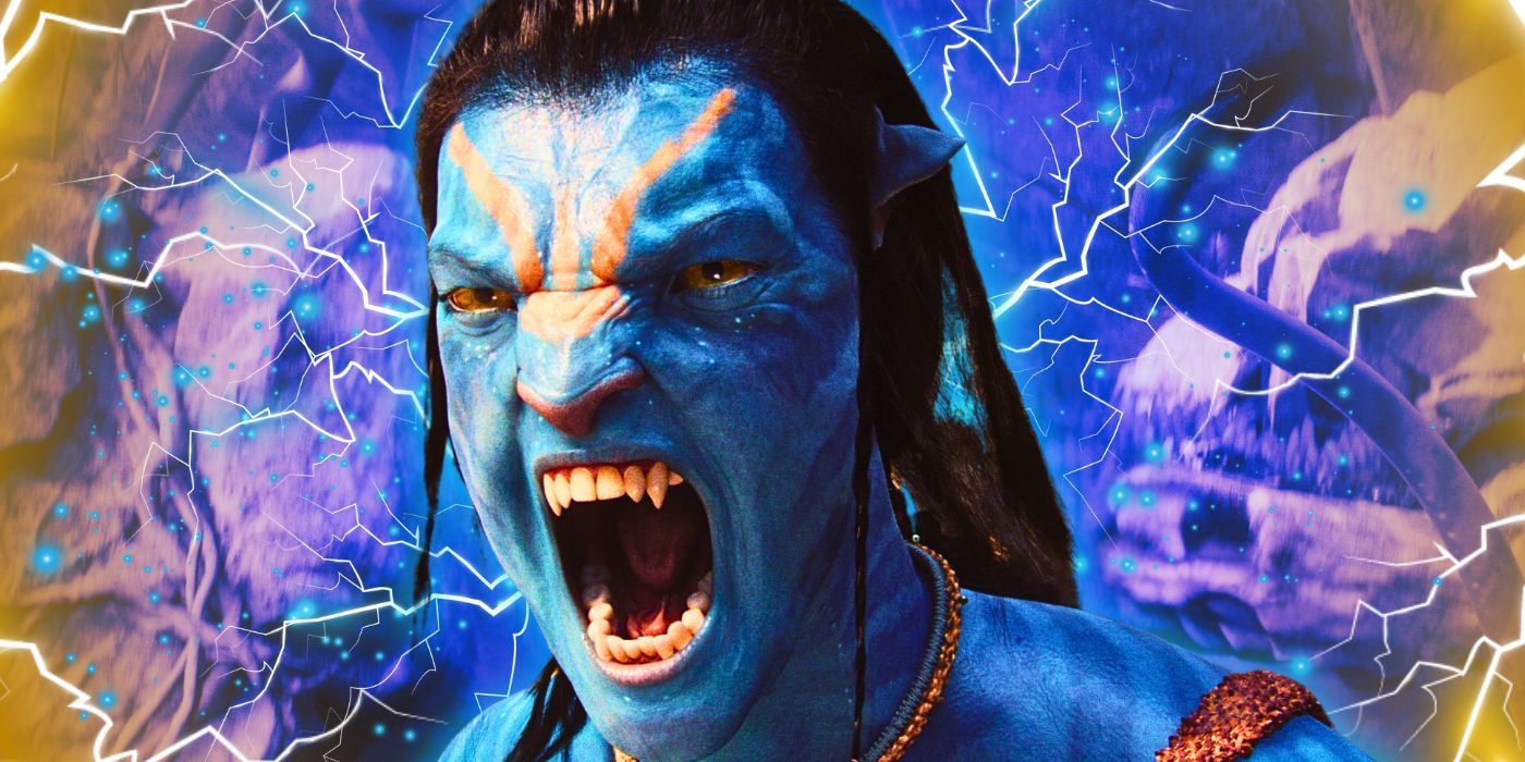Sam Worthington as Jake Sully (in his Avatar form) in Avatar.