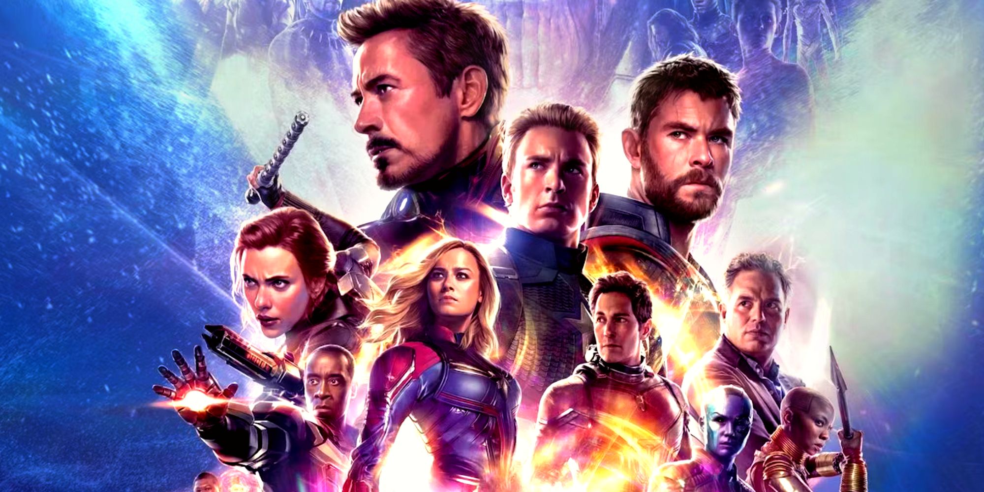 Avengers Endgame Full Team Movie Poster (Howard the Duck not featured)