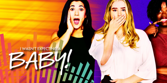 I wasn’t expecting a baby! promo with 3 women