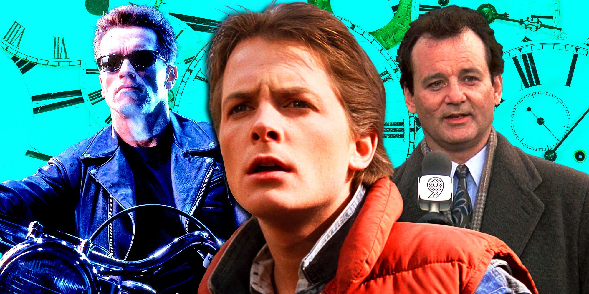 Back to the Future, Terminator, and Groundhog Day