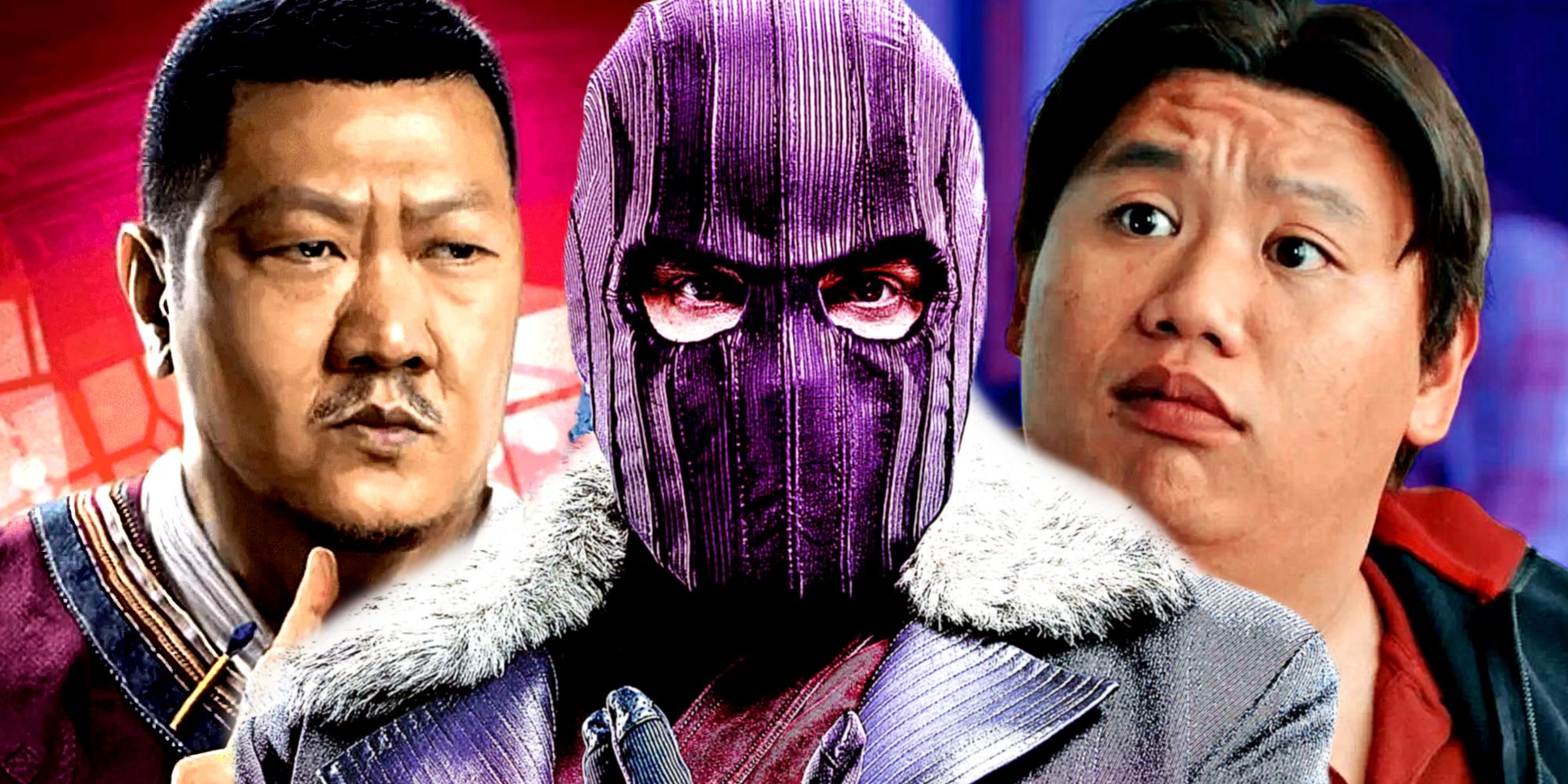 Baron Zemo, Wong, and Ned Leeds in the MCU