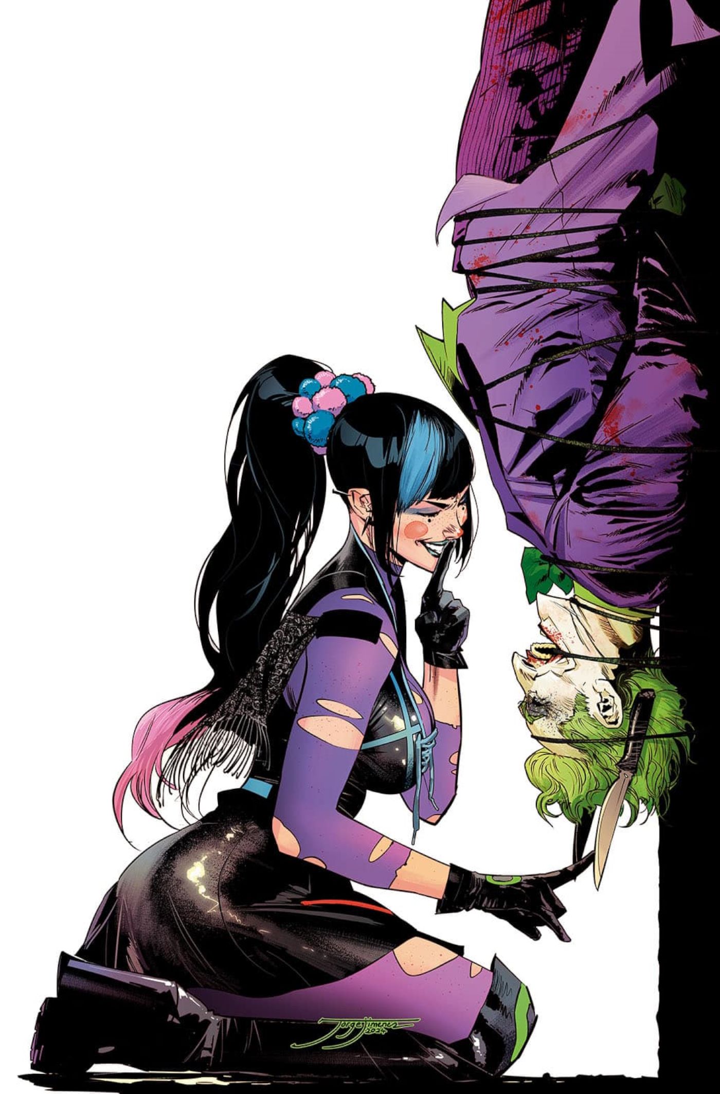 Joker’s Girlfriend Takes Their Relationship to Dangerous Heights in New Cover