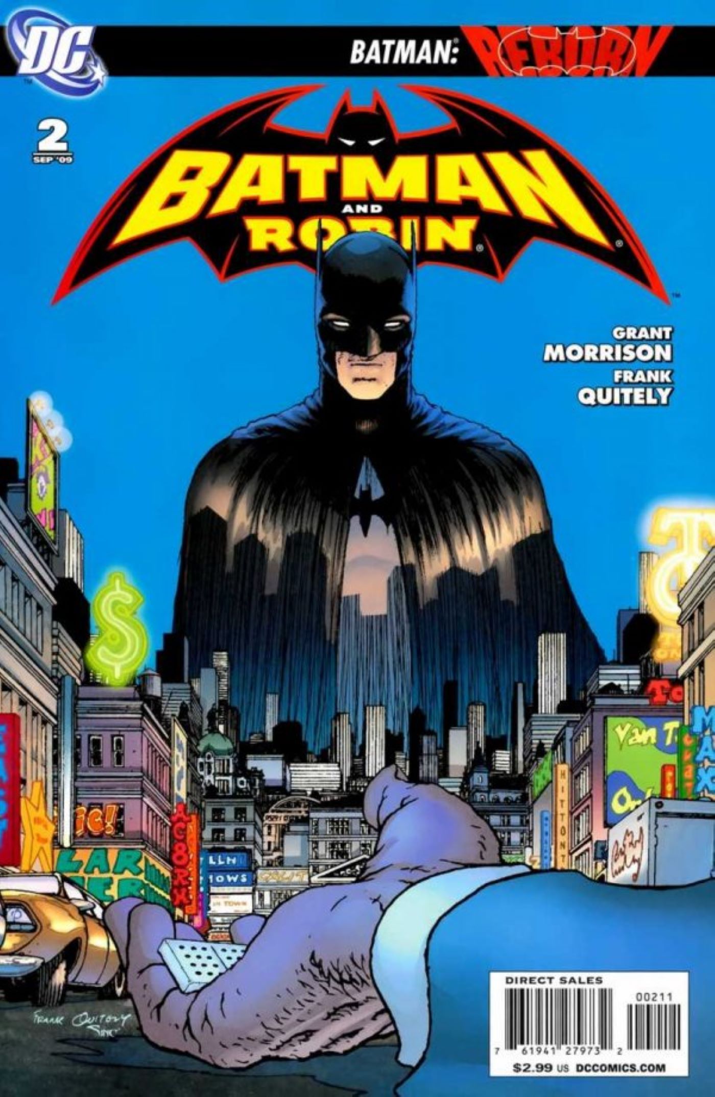 Batman e Robin #2 Morrison apresentam Dick Grayson como Batman