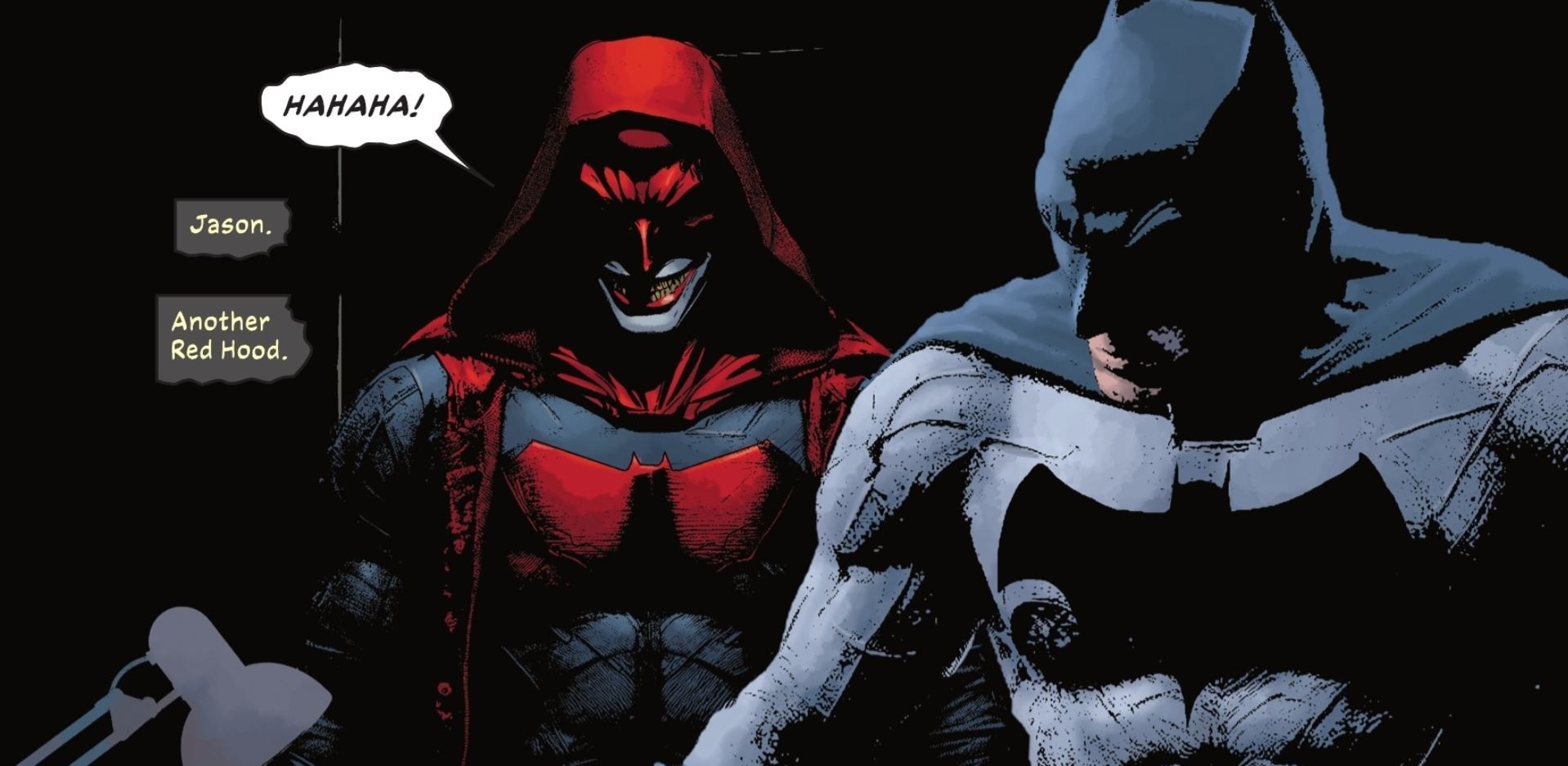 Batman encontra o Capuz Vermelho curinga DC