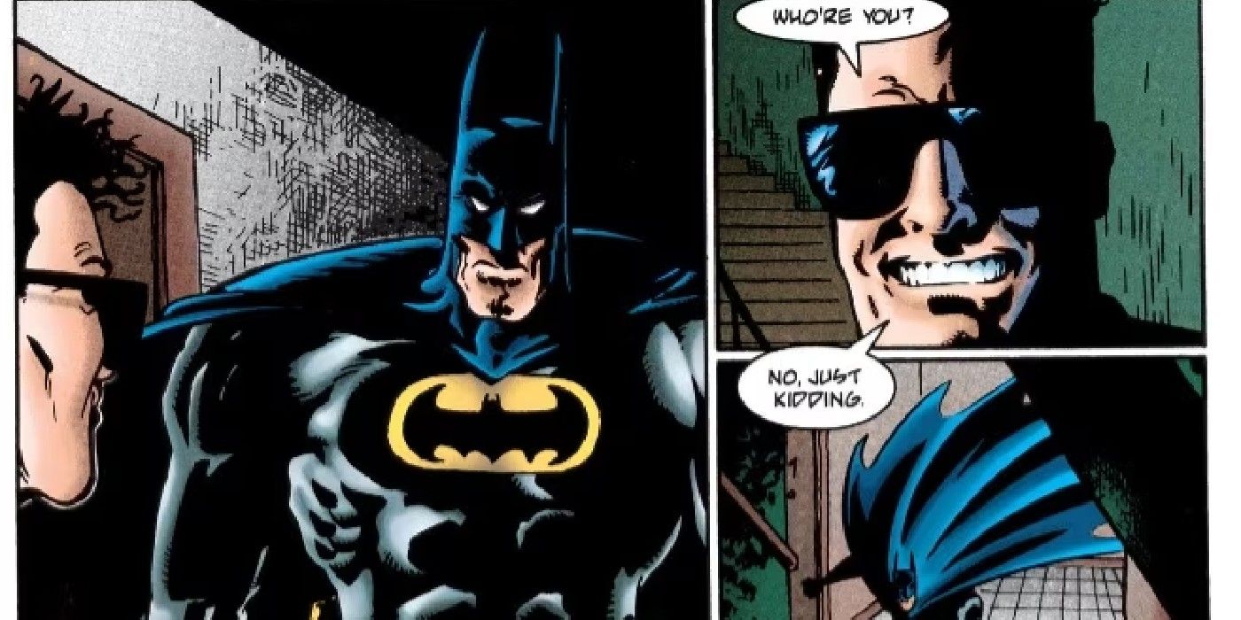 Batman se encuentra con Hitman en un cómic de Garth Ennis