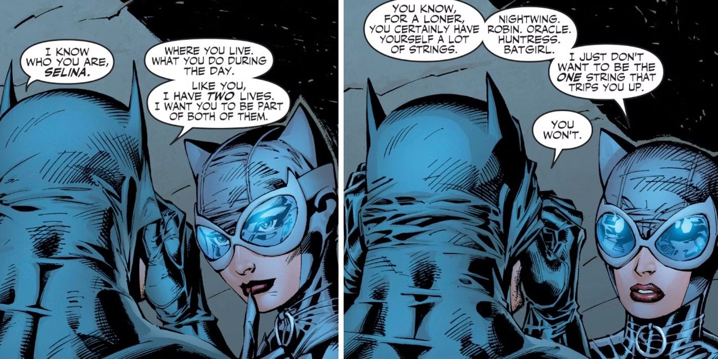 batman reveals his identity to catwoman