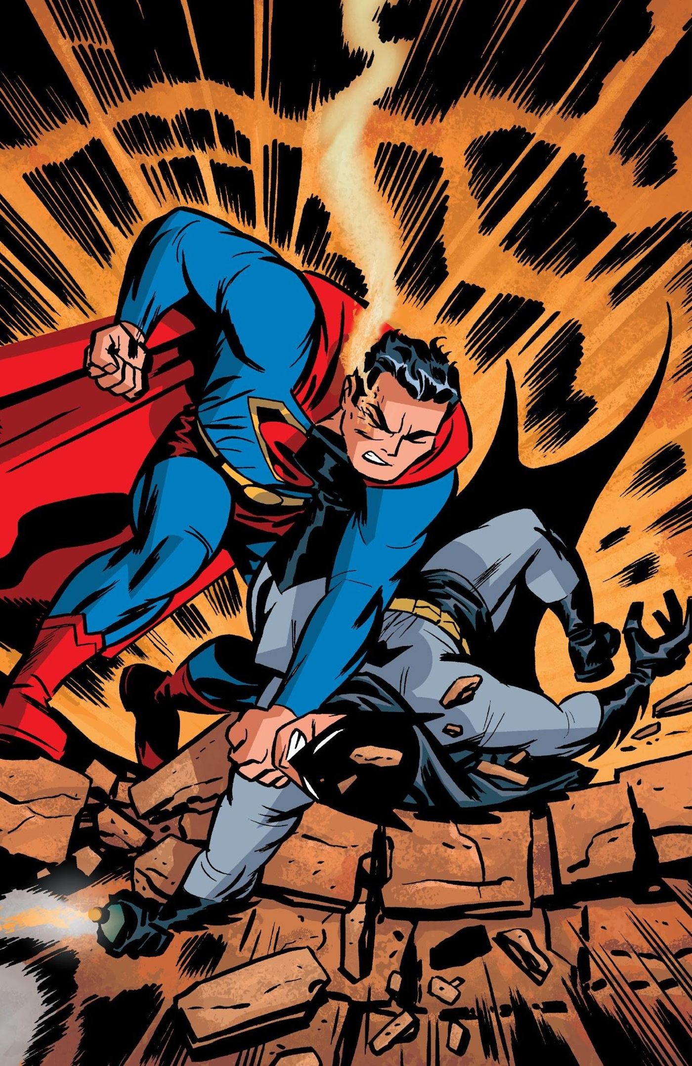Batman Superman Fight New Frontier Cooke DC