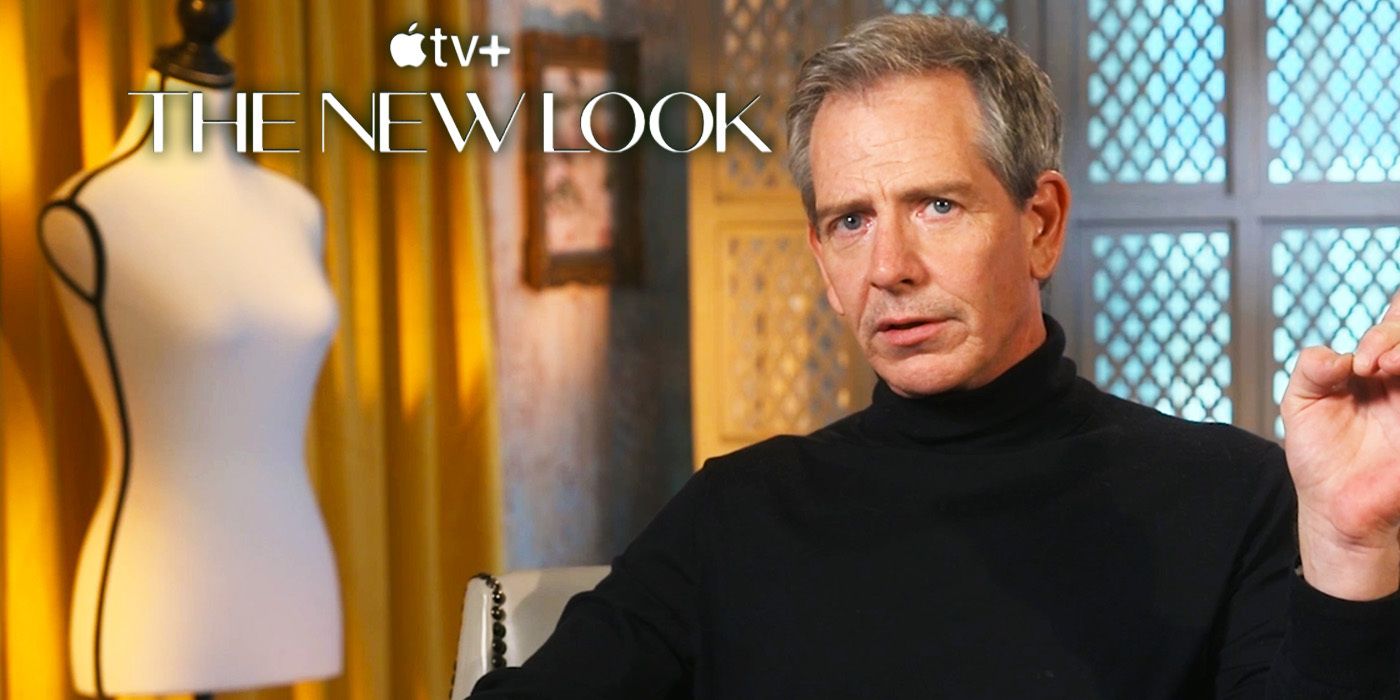 Edited image of Ben Mendelsohn during The New Look interview