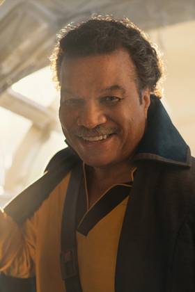 Billy Dee Williams as Lando Calrissian in Star Wars The Rise of Skywalker