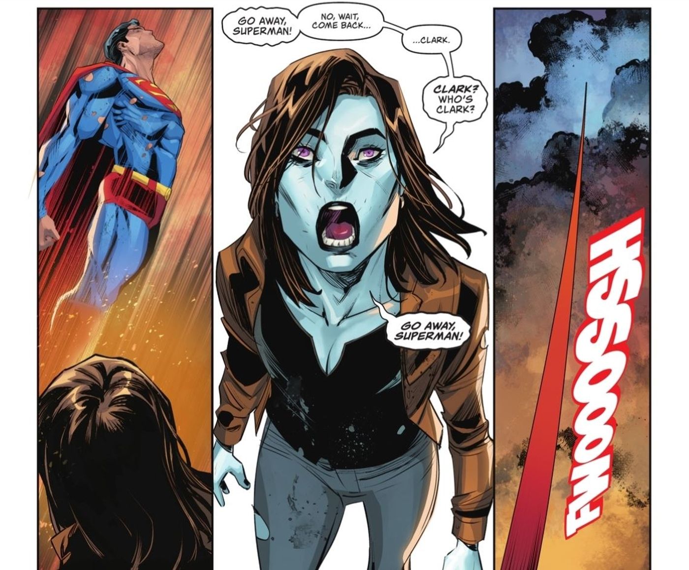 Bizarro Lois Lane and Superman DC