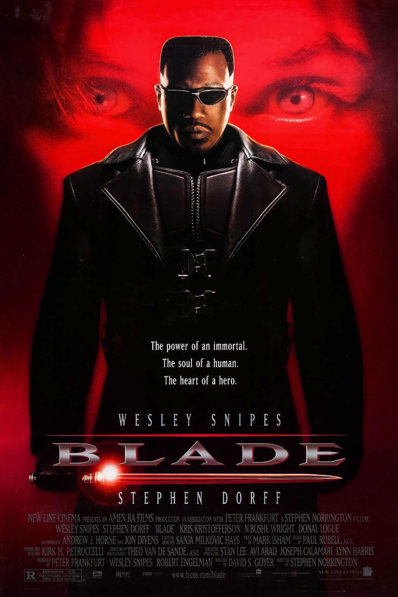 Pôster do filme Blade 1998