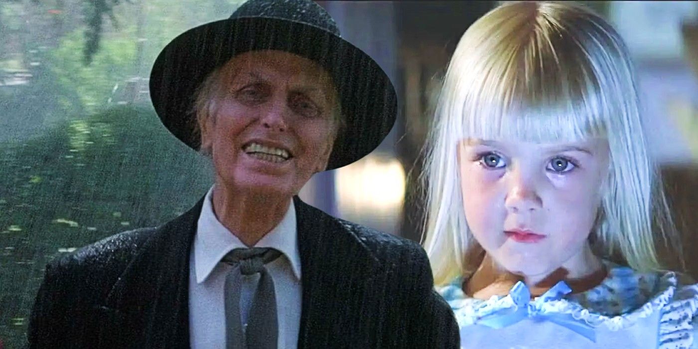 Blended image of Kane in Poltergeist 2 and Carol Ann in Poltergeist