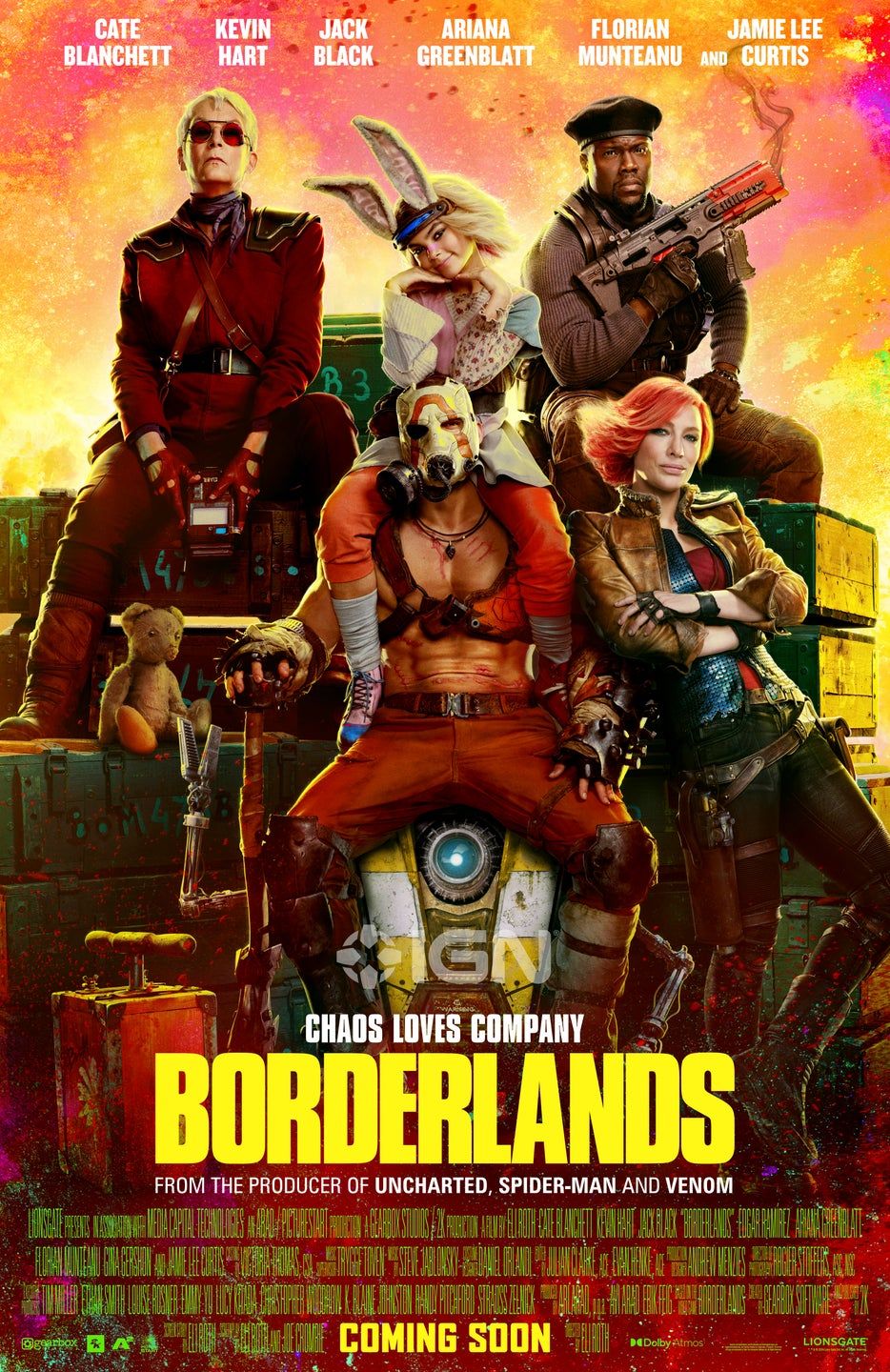 Borderlands CinemaCon Footage Teases Group Dynamic & Alien Violence