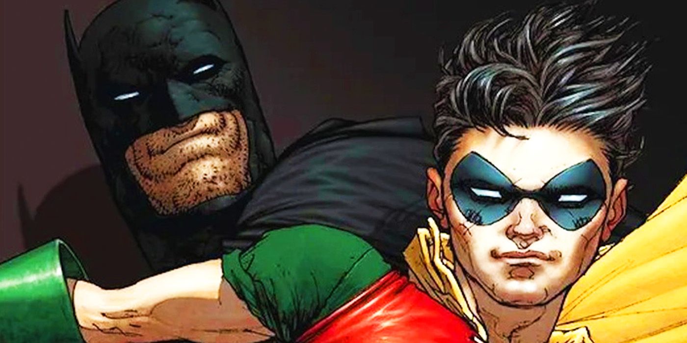 Bruce Wayne e Robin lado a lado na DC Comics