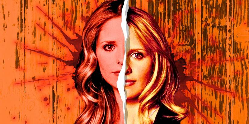 Sarah Michelle Gellar as Buffy Summers in Buffy the Vampire Slayer.