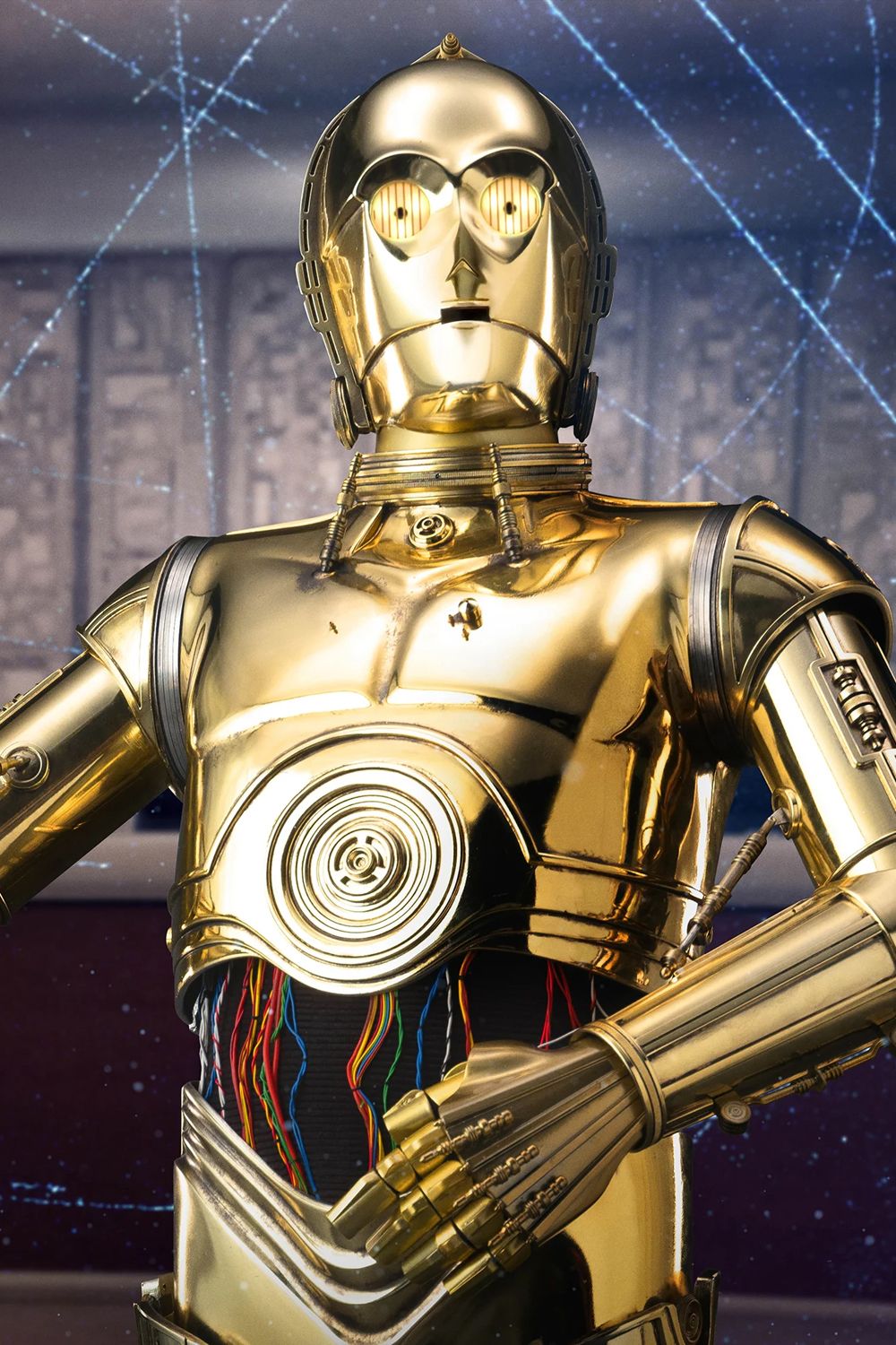 C-3PO Ahsoka Character Textless Poster