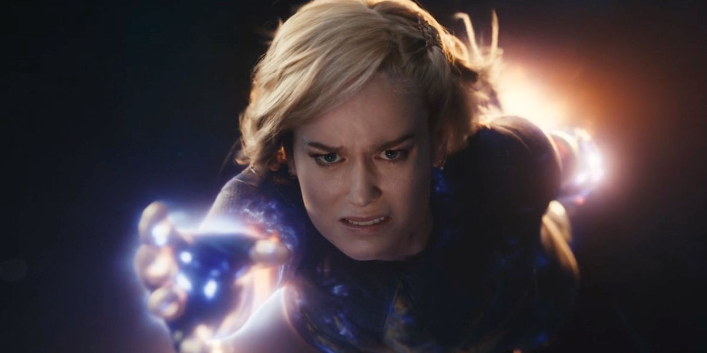 Brie Larson's Captain Marvel tries to reach Monica in The Marvels