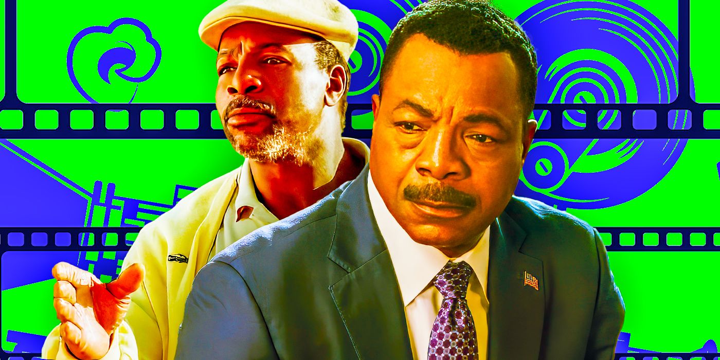 Carl Weathers as Chubbs from Happy Gimores and Mark Jefferies from Chicago Justice