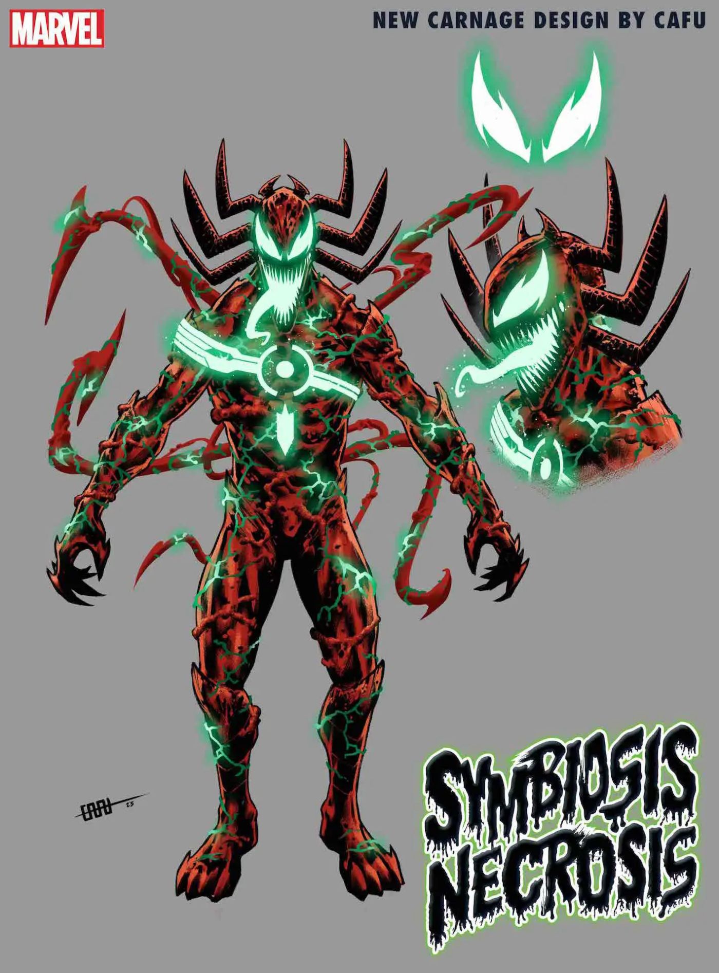 Carnage New Design For Symbiosis Necrosis
