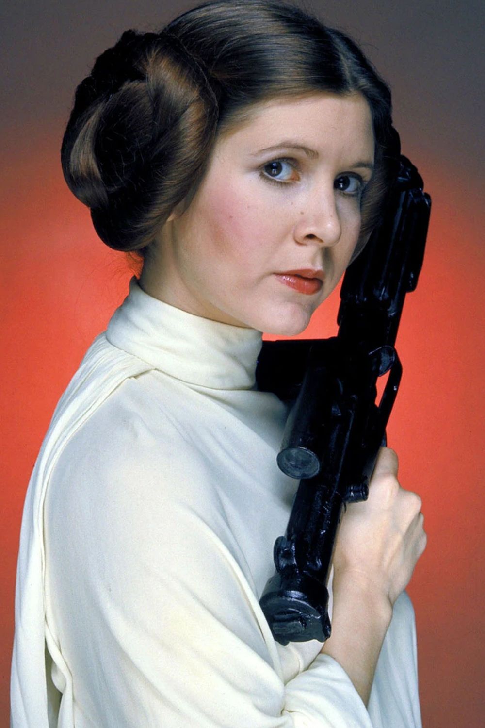 Carrie Fisher como Princesa Leia Organa em Star Wars