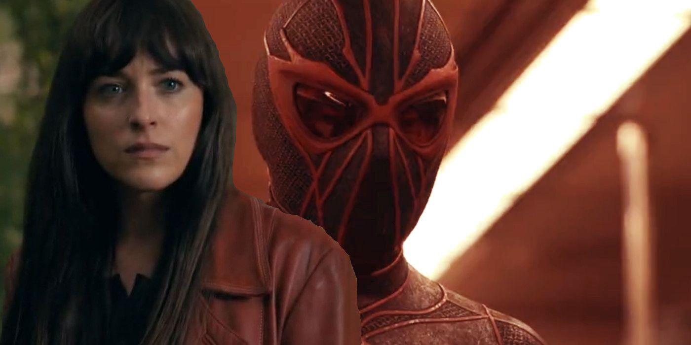 Cassie Webb and Ezekiel Sims in Madame Web.
