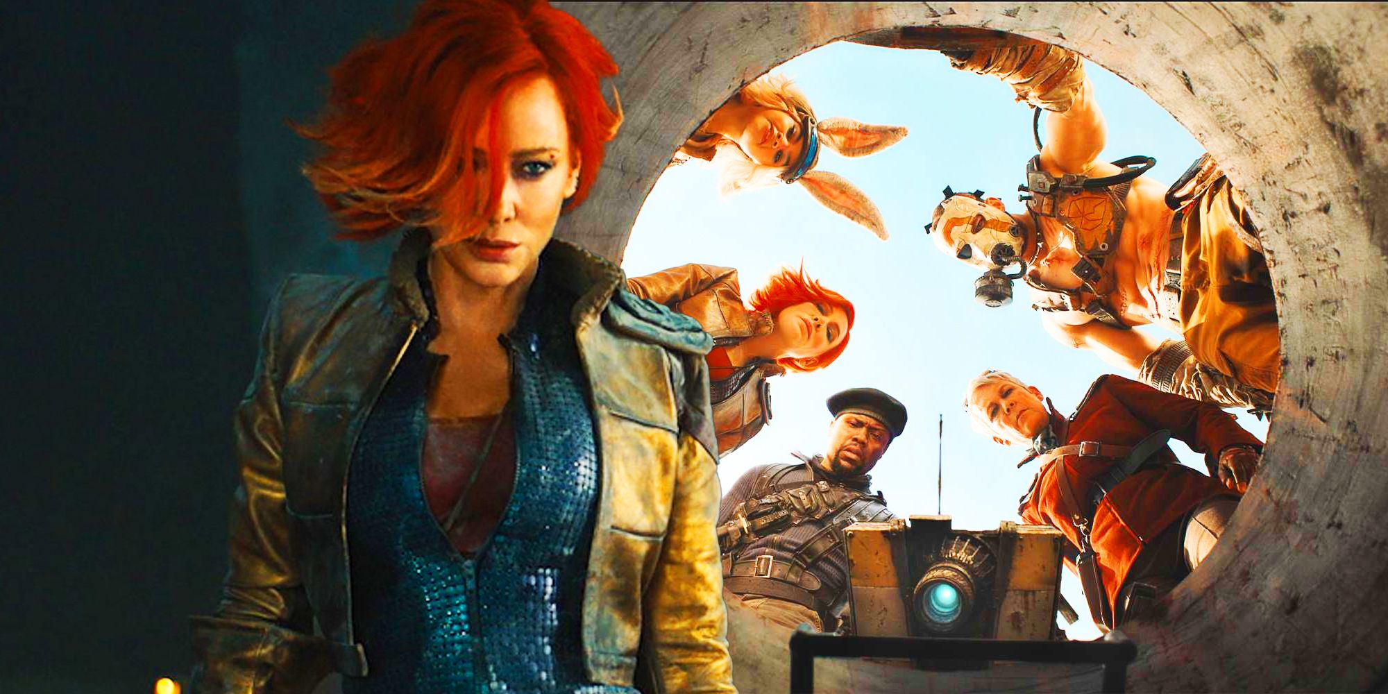 Cate Blanchett and the cast of Borderlands