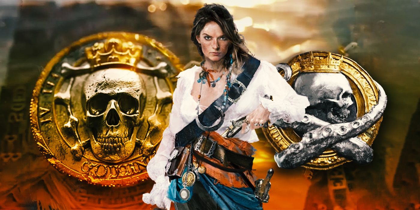 Character with  Sovereign currency from Skull and Bones