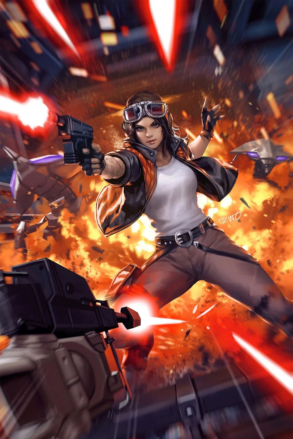 Chelli Aphra Dark Droids sin texto COMICA